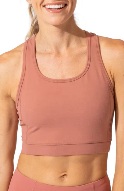 Threads 4 Thought Lunette Sports Bra In Cinnamon