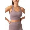 Threads 4 Thought Lunette Sports Bra In Heather Sorrel