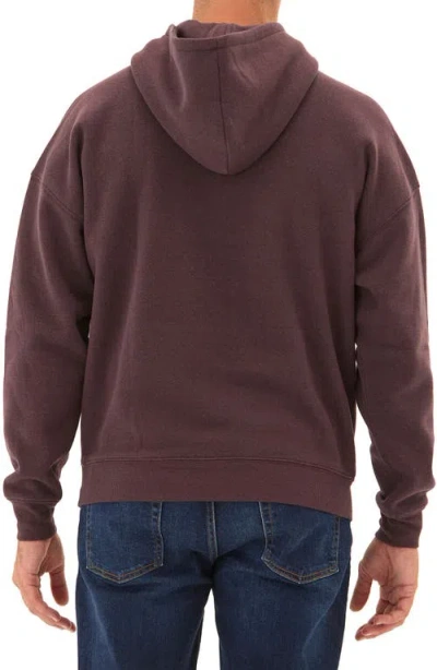 Threads 4 Thought Marcel Oversize Fleece Hoodie In Peppercorn