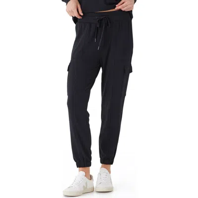 Threads 4 Thought Margot Modal Terry Cargo Joggers In Black