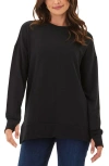 Threads 4 Thought Mariah French Terry Tunic In Black