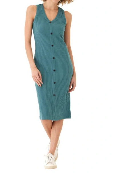 Threads 4 Thought Micah Sleeveless Ribbed Tank Dress In Watercress