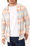 THREADS 4 THOUGHT MIKA STRIPE BUTTON-UP OVERSHIRT