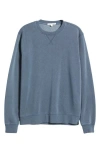 Threads 4 Thought Mineral Wash Fleece Sweatshirt In Oceanic