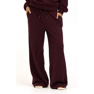 Threads 4 Thought Mora Fleece Sweatpants In Ultra Maroon