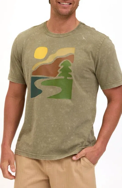 Threads 4 Thought Nature Hike Graphic T-shirt In Green