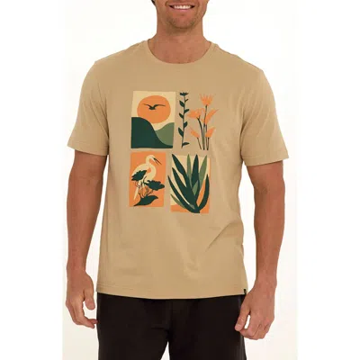 Threads 4 Thought Nature Moments Cotton Blend Graphic T-shirt In Brown