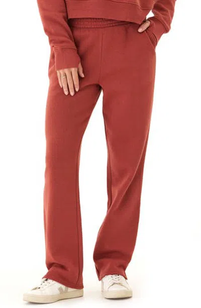 Threads 4 Thought Neve Triblend Fleece Sweatpants In Brown
