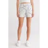 Threads 4 Thought Nicola Tie-dye Fleece Shorts In Blue Multi