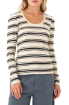 Threads 4 Thought Nimia Alpine Stripe Rib Top In White