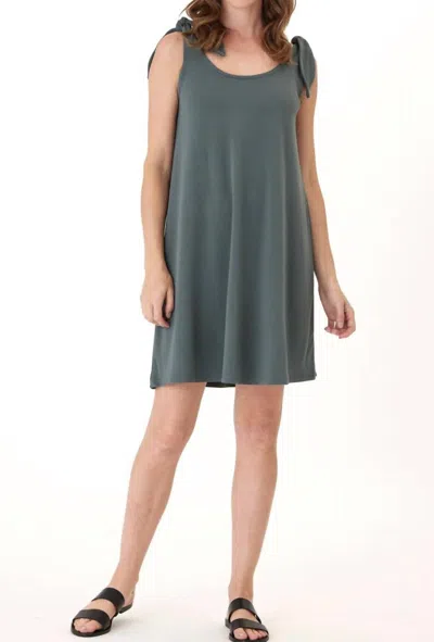 Threads 4 Thought Nuri Modal Terry Dress In Seagrass In Green