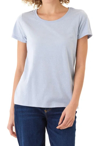 Threads 4 Thought Briona Ruched Jersey T-shirt In Sea Mist