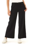 Threads 4 Thought Pamela Stretch Twill Wide Leg Pants In Black