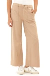 Threads 4 Thought Pamela Stretch Twill Wide Leg Pants In Chai