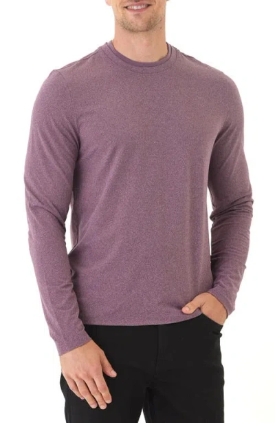 Threads 4 Thought Parker Heather Luxe Long Sleeve T-shirt In Multi