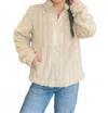 Threads 4 Thought Patsy High Neck Jacket In Tapioca In Neutral