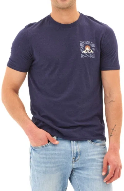 Threads 4 Thought Peaks On Peaks Jersey T-shirt In Stargazer