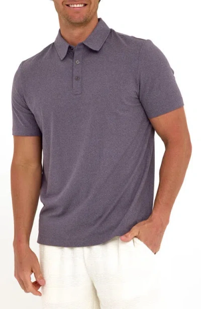 Threads 4 Thought Phineas Luxe Jersey Polo In Purple