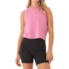 Threads 4 Thought Polly Lux Jersey Tie Back Tank In Pink