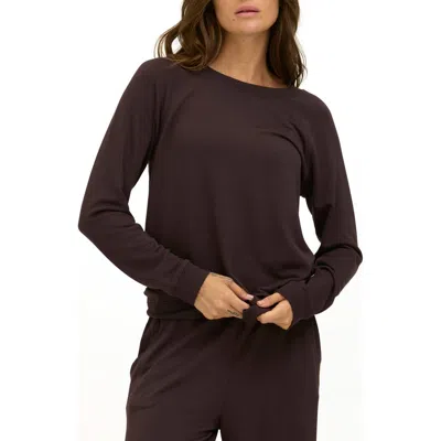 Threads 4 Thought Priscilla Feather Fleece Sweatshirt In Cocoa