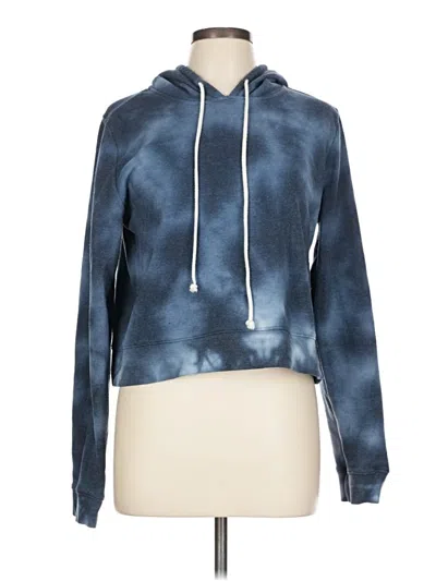 Pre-owned Threads 4 Thought Pullover Hoodie In Blue