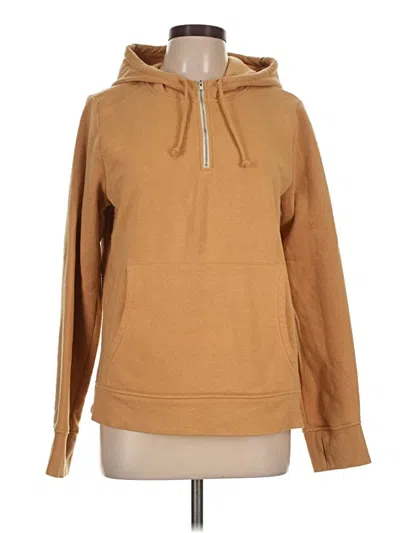 Pre-owned Threads 4 Thought Pullover Hoodie In Tan