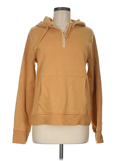 Pre-owned Threads 4 Thought Pullover Hoodie In Tan