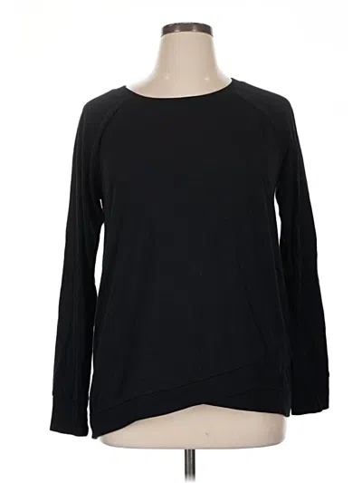 Pre-owned Threads 4 Thought Pullover Sweater In Black