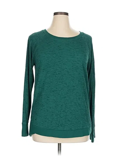 Pre-owned Threads 4 Thought Pullover Sweater In Blue