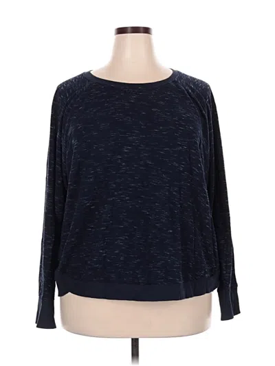 Pre-owned Threads 4 Thought Pullover Sweater In Blue