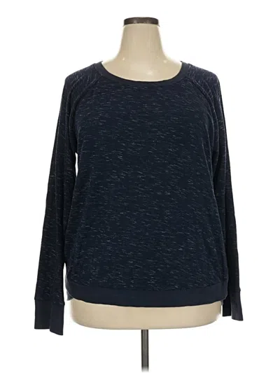 Pre-owned Threads 4 Thought Pullover Sweater In Blue