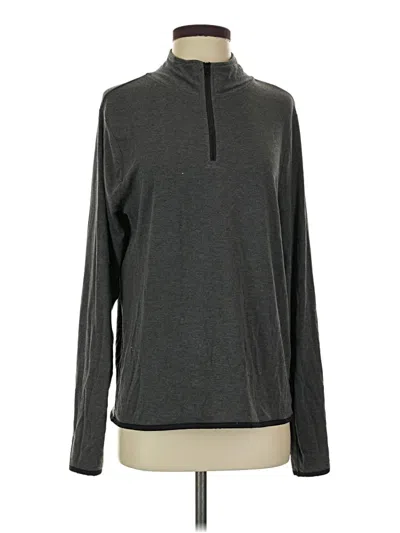 Pre-owned Threads 4 Thought Pullover Sweater In Gray