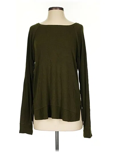 Pre-owned Threads 4 Thought Pullover Sweater In Green