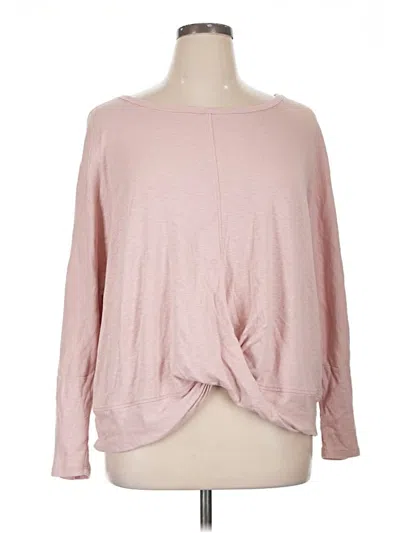 Pre-owned Threads 4 Thought Pullover Sweater In Pink