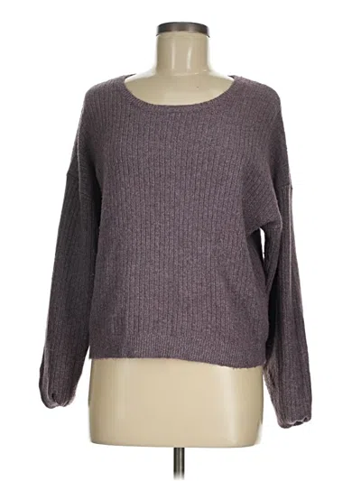 Pre-owned Threads 4 Thought Pullover Sweater In Purple
