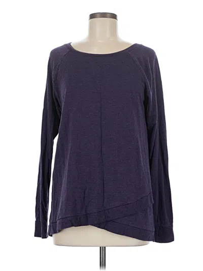 Pre-owned Threads 4 Thought Pullover Sweater In Purple