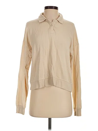 Pre-owned Threads 4 Thought Pullover Sweater In Tan