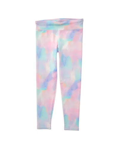 Threads 4 Thought Kids' Rainbow Cloud Print Legging In Multi