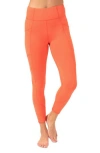 Threads 4 Thought Rita High Waist Pocket Leggings In Tango