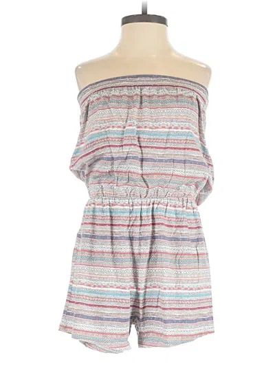 Pre-owned Threads 4 Thought Romper In Gray