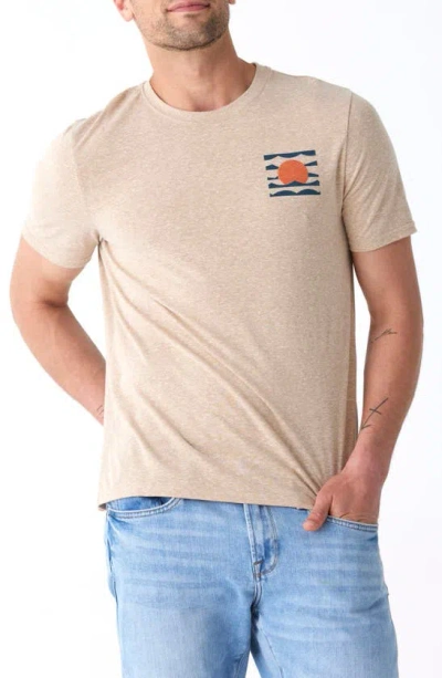 Threads 4 Thought Setting Sun Graphic T-shirt In Chai