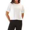 Threads 4 Thought Shana Drop Shoulder Terry Top In White