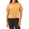 Threads 4 Thought Shana Drop Shoulder Terry Top In Yellow