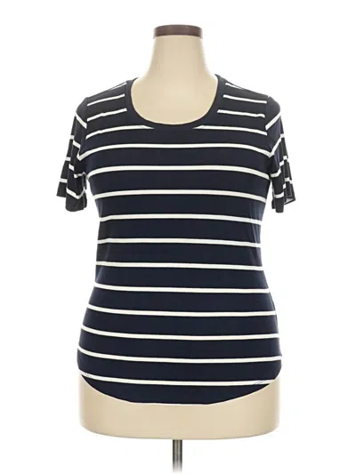 Pre-owned Threads 4 Thought Short Sleeve T-shirt In Blue