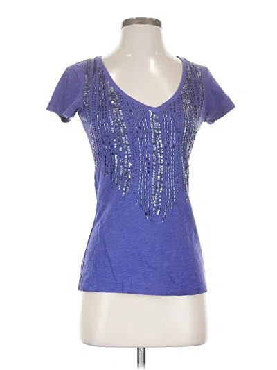 Pre-owned Threads 4 Thought Short Sleeve T-shirt In Blue
