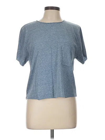 Pre-owned Threads 4 Thought Short Sleeve T-shirt In Blue