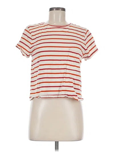 Pre-owned Threads 4 Thought Short Sleeve T-shirt In Orange