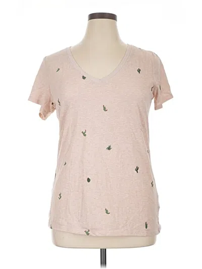 Pre-owned Threads 4 Thought Short Sleeve T-shirt In Pink