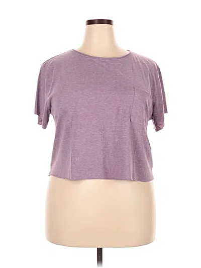 Pre-owned Threads 4 Thought Short Sleeve T-shirt In Purple