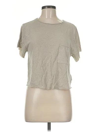 Pre-owned Threads 4 Thought Short Sleeve T-shirt In Tan